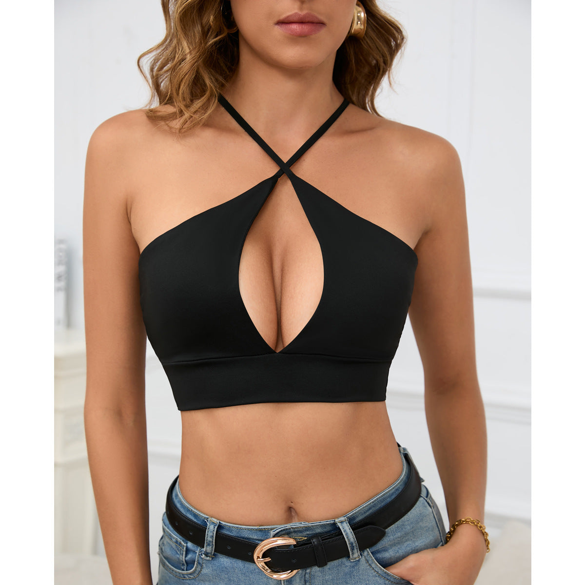 Cutout Sling Sexy Summer Top For Women