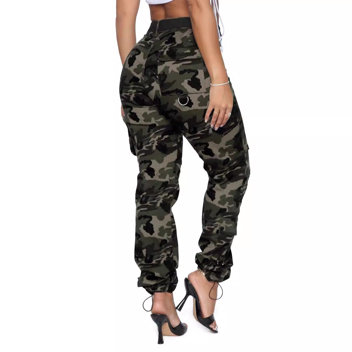 Workwear Autumn New Denim Camouflage Pants