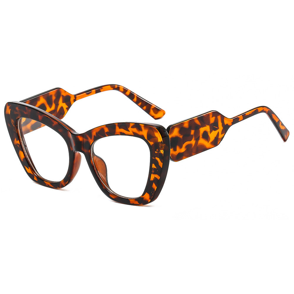 Plain Contrast Color European And American Sun Glasses
