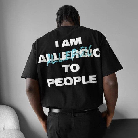 Men's And Women's High-quality Printed American T-shirt